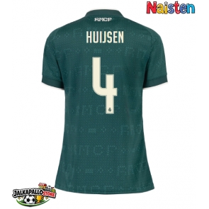 Real Madrid Dean Huijsen #4 Vieraspaita Naisten 2026-27 Lyhythihainen